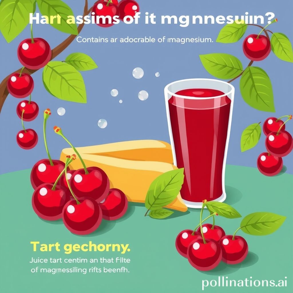 Does Tart Cherry Juice Have Magnesium? Crazy Juicer